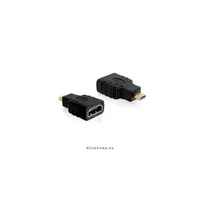 Adapter High Speed HDMI micro D male > A female Delock DELOCK-65242 Technikai adatok