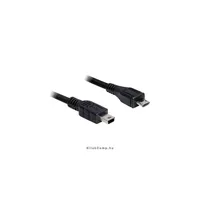 USB 2.0 micro-B apa> USB mini apa kábel, 1m Delock DELOCK-83177 Technikai adatok