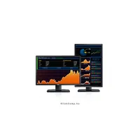 Monitor 24  1920*1200 DVI USB pivot fekete Dell U2412M illusztráció, fotó 2