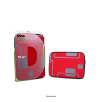 Laptop Case DELL ACCESSORIES F1 Sleeve for up to 15.6  laptop, Red/Gray illusztráció, fotó 2