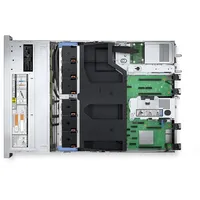 Dell PowerEdge R750xs szerver 2xS4310 4x16GB 2x600GB H755 rack illusztráció, fotó 3