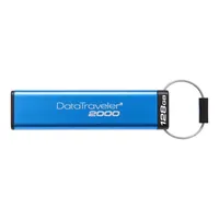 128GB PenDrive USB3.1 Kék Kingston DT2000/128GB Flash Drive illusztráció, fotó 1