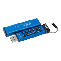 128GB PenDrive USB3.1 Kék Kingston DT2000/128GB Flash Drive illusztráció, fotó 2