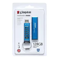 128GB PenDrive USB3.1 Kék Kingston DT2000/128GB Flash Drive illusztráció, fotó 3