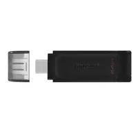 64GB Pendrive USB3.2 fekete Kingston DataTraveler 70 illusztráció, fotó 2