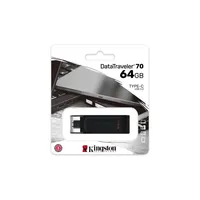 64GB Pendrive USB3.2 fekete Kingston DataTraveler 70 illusztráció, fotó 3