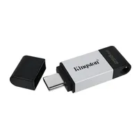 256GB Pendrive USB3.2 ezüst Kingston DataTraveler 80 illusztráció, fotó 2