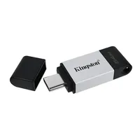 64GB Pendrive USB3.2 ezüst Kingston DataTraveler 80 illusztráció, fotó 2