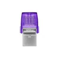 128GB Pendrive USB3.2 lila Kingston DataTraveler Duo 3CG3 illusztráció, fotó 1