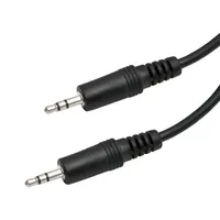 Jack sztereó hangkábel, 3,5 mm M – 3,5 mm M 3m fekete Delight-20316 Technikai adatok