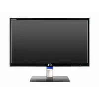 FullHD super slim LED lcd monitor, ffekete, DVI, 5M:1 c illusztráció, fotó 1