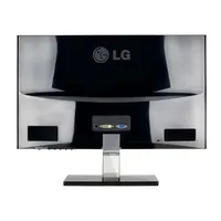 FullHD super slim LED lcd monitor, ffekete, DVI, 5M:1 c illusztráció, fotó 2