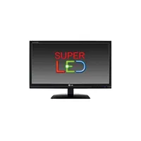 24  LED monitor Fekete; 16:9; FullHD 1920x1080; 5ms; 5000000:1; 250cd/m2; DVI; illusztráció, fotó 1