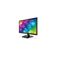 24  Monitor LED; 16:9; FullHD 1920x1080; 5ms; 5M:1; 250cd; HDMI; DVI; D-Sub; Fe illusztráció, fotó 1