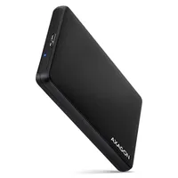 HDD ház 2.5" USB3.2 külső HDD-SSD ház csavar nélküli AXAGON  fekete EE25-SL Technikai adatok