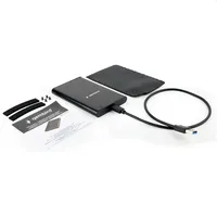 HDD ház 2.5" USB3.1 SATA külső merevlemez ház GEMBIRD EE2-U3S-6 Technikai adatok