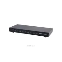HDMI Video-Splitter, 8 port, FullHD, 3D, rackbe szerelhető Delock illusztráció, fotó 1
