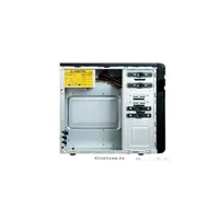 350W 12 cm fekete microATX ház illusztráció, fotó 2