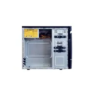 350W 12 cm fekete microATX ház illusztráció, fotó 2