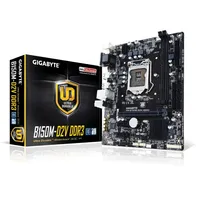 Alaplap B150 LGA1151 mATX Gigabyte B150M-D2V DDR3 Intel illusztráció, fotó 1