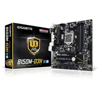 Alaplap H150 S1151 DDR3 mATX GIGABYTE B150M-D3H illusztráció, fotó 1
