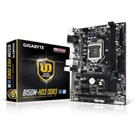 Alaplap B150 LGA1151 mATX DDR3 Intel Gigabyte B150M-HD3 illusztráció, fotó 1