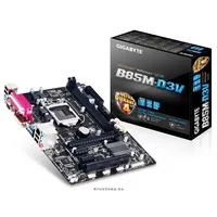 Alaplap B85M-D3V skt1150 B85 2xDDR3 1600MHz 1xGBE LAN 4xSATA3 8xUSB2.0 4xUSB3.0 illusztráció, fotó 1
