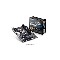 Alaplap B85M skt1150 B85 2xDDR3 1600MHz 1xGBE LAN 4xSATA3 8xUSB2.0 4xUSB3.0 GIG illusztráció, fotó 1