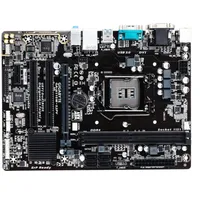 Alaplap H110 LGA1151 mATX DDR3 Intel Gigabyte H110M-S2PV illusztráció, fotó 3