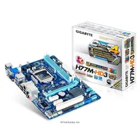 H77M-HD3 Intel H77 LGA1155 mATX alaplap illusztráció, fotó 1