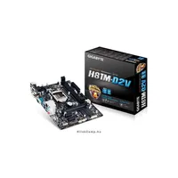 Alaplap H81M skt1150 2xDDR3 1600MHz 1xGBE LAN 2xSATA3 6xUSB2.0 6xUSB3.0 GIGABYT illusztráció, fotó 1