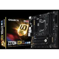 Alaplap Z270 s1151 Gigabyte GA-Z270M-D3H illusztráció, fotó 1