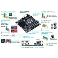 Alaplap Z87M-D3H LGA1150 Gigabyte illusztráció, fotó 5