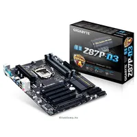 Alaplap Z87P-D3 skt1150 Z87 4xDDR3 2933MHz 2xPCI-E RAID 1xGBE LAN 6xSATA3 8xUSB illusztráció, fotó 1