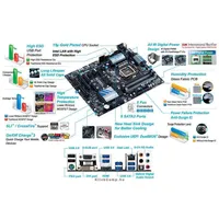 Z87X-D3H Intel Z87 LGA1150 ATX alaplap illusztráció, fotó 5
