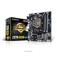 Alaplap Z97 skt1150 4xDDR3 3100MHz RAID 1xGBE LAN 6xSATA3 6xUSB2.0 6xUSB3.0 GIG illusztráció, fotó 1