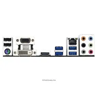 Alaplap Z97 skt1150 4xDDR3 3100MHz RAID 2xPCI-E 1xGBE LAN 6xSATA3 8xUSB2.0 6xUS illusztráció, fotó 3