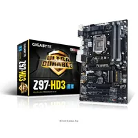 Alaplap Z97 skt1150 4xDDR3 3100MHz RAID 2xPCI-E 1xGBE LAN 6xSATA3 8xUSB2.0 6xUS illusztráció, fotó 1
