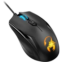 Egér Gamer USB Genius Ammox X1-600 fekete illusztráció, fotó 2