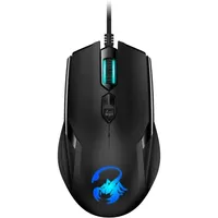 Egér Gamer USB Genius Ammox X1-600 fekete illusztráció, fotó 4