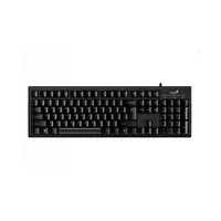 Billentyűzet USB Genius KB-101 Smart szálcsiszolt fekete GENIUS-31300006404 Technikai adatok
