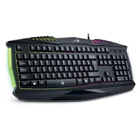 Billentyűzet Gamer USB Genius Scorpion K220 fekete HU GENIUS-31310475109 Technikai adatok