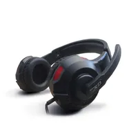 Fejhallgató jack Genius HS-G600V fekete mikrofonos headset illusztráció, fotó 3
