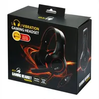 Fejhallgató jack Genius HS-G600V fekete mikrofonos headset illusztráció, fotó 4