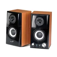 Hangfal 2.0 Genius SP-HF500A II Speaker Wood illusztráció, fotó 1