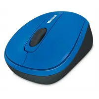Microsoft Wireless Mobile Mouse3500 Mac/Windows Cobalt Blue Gloss illusztráció, fotó 1