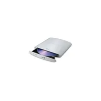 Külső, SLIM 400 gramm DVD-író, dobozos, USB 2.0, USB-power, MAC, fehér illusztráció, fotó 1