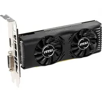 VGA GTX 1650 4GT LP OC 4GB GDDR5 128bit PCIe MSI videokártya illusztráció, fotó 2