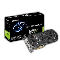 PCI-E Nvidia GTX970 G1 4096MB, DDR5, 256bit, 1175/7000Mhz, 2xDVI, HDMI, 3xDP, D illusztráció, fotó 1