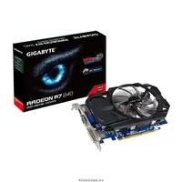 PCI-E AMD R7 240 2048MB DDR3, 128bit, 900/1800MHz, Dsub, DVI, HDMI, Dual Slot V illusztráció, fotó 1